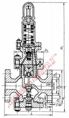 Y43H-40��Y43H-63 ���Ȍ�(d��o)����ʽ�����p���y���μ��Y(ji��)��(g��u)�ߴ�ʾ��D